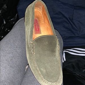 Cole haan green loafers